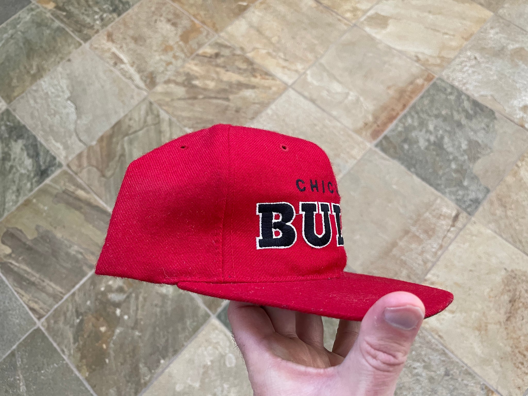 Vintage Chicago Bulls Starter Arch Snapback Basketball Hat – Stuck In The  90s Sports