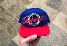 Load image into Gallery viewer, Vintage Kansas Jayhawks The Game Circle Logo Snapback College Hat