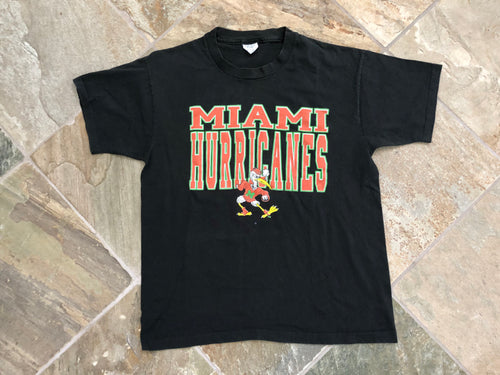 Vintage Miami Hurricanes College Tshirt, Size XL