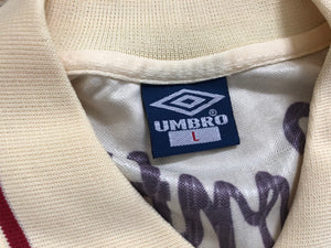 Vintage Universitario De Deportes Umbro Soccer Jersey, Size Large