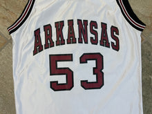 Load image into Gallery viewer, Vintage Arkansas Razorbacks Game Worn Basketball College Jersey, Size Large