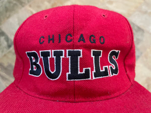 Vintage Chicago Bulls Starter Arch Snapback Basketball Hat