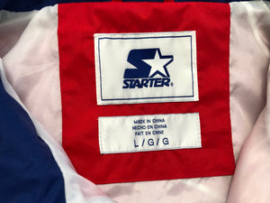 Buffalo Bills Starter Windbreaker Football Jacket, Size Large