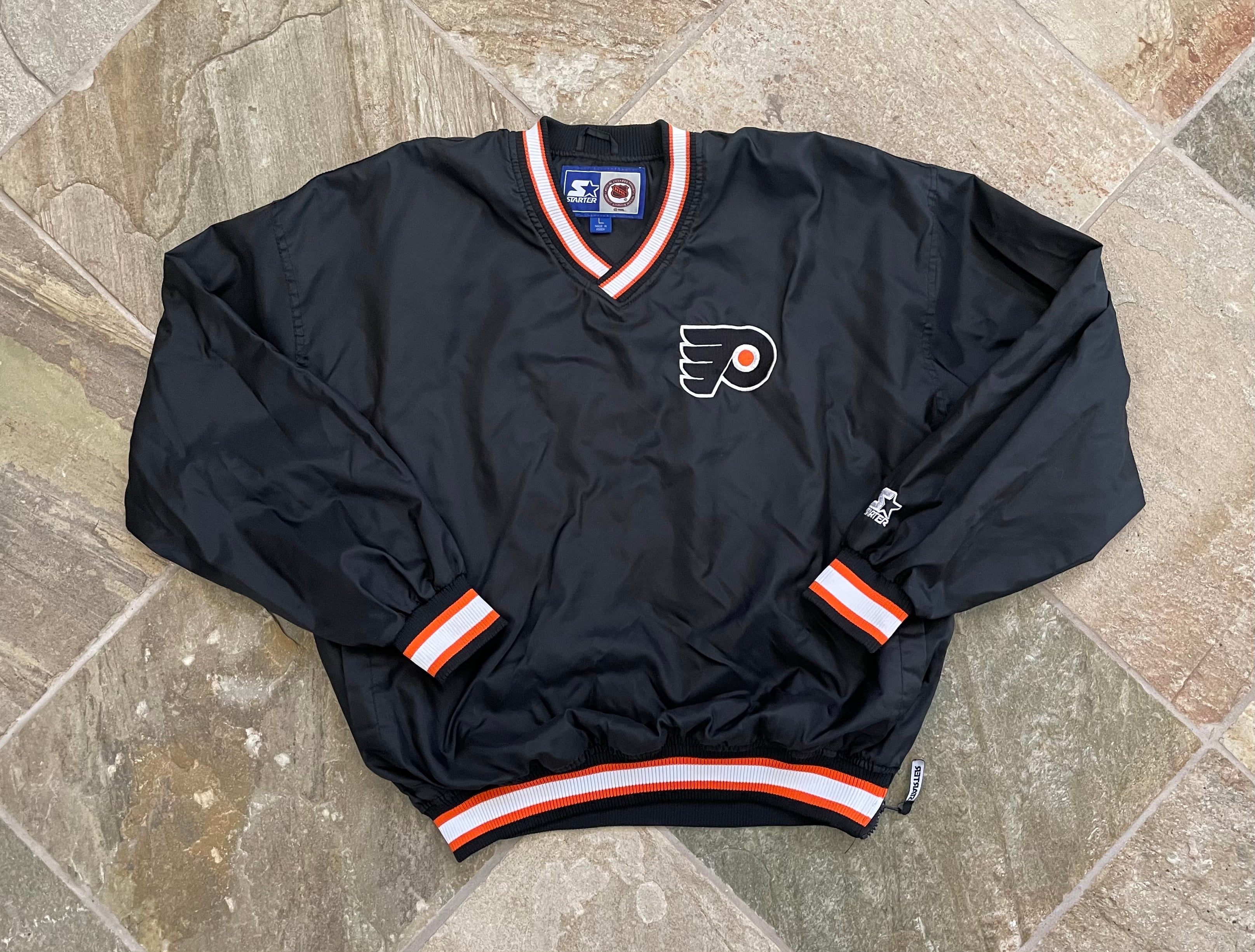 Vintage Philadelphia Flyers Eric Lindros Starter Hockey Jacket 