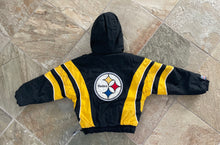 Load image into Gallery viewer, Vintage Pittsburgh Steelers Starter Parka Football Jacket, Size Youth Medium, 10-12