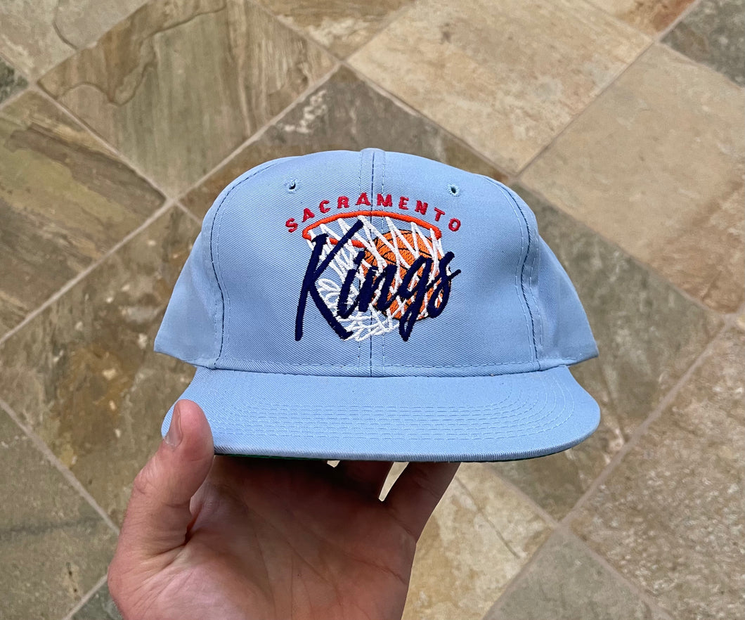 Vintage Sacramento Kings Drew Pearson Youngan Snapback Basketball Hat