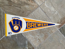 Load image into Gallery viewer, Vintage Milwaukee Brewers Baseball Pennant