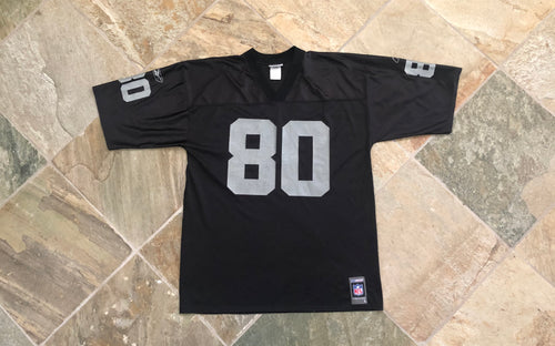 Vintage Oakland Raiders Jerry Rice Reebok Football Jersey, Size Large