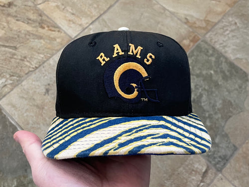 Vintage Los Angeles Rams AJD Zubaz Snapback Football Hat