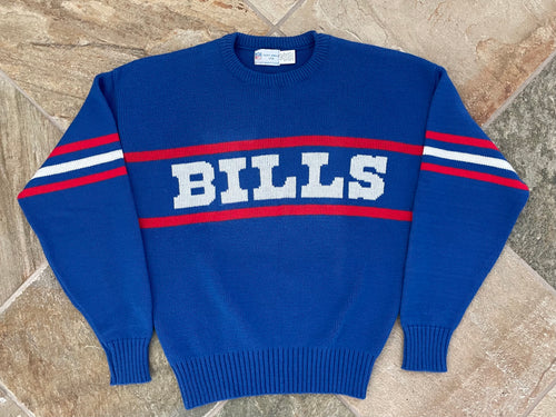 Vintage Buffalo Bills Cliff Engle Sweater Football Sweatshirt, Size Large