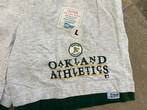 Vintage Oakland Athletics Salem Sportswear Baseball Shorts, Size Large