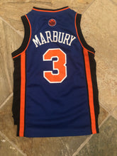 Load image into Gallery viewer, Vintage New York Knicks Stephon Marbury Reebok Youth Basketball Jersey, Size Small