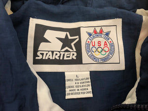 Vintage USA 1996 Olympic Starter Warm-Up Basketball Jacket, Size Large