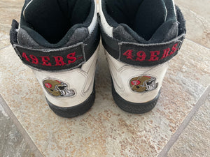 Vintage San Francisco 49ers Team NFL Sneakers Shoes, Size 9 ###