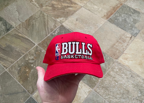 Vintage Chicago Bulls Champion Snapback Basketball Hat