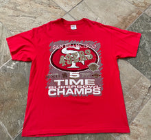 Load image into Gallery viewer, Vintage San Francisco 49ers Super Bowl Football Tshirt, Size XL