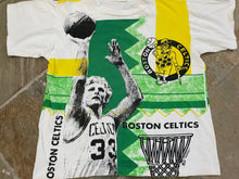 Load image into Gallery viewer, Vintage Boston Celtics Larry Bird Magic Johnson Basketball Tshirt, Size Medium