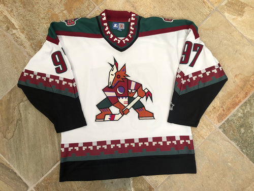 Vintage Phoenix Coyotes Jeremy Roenick Starter Hockey Jersey, Size Large