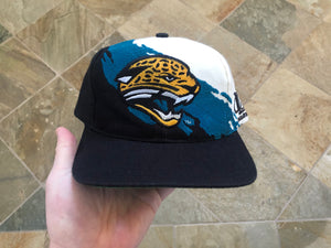 Vintage Jacksonville Jaguars Logo Athletic Splash Snapback Football Hat