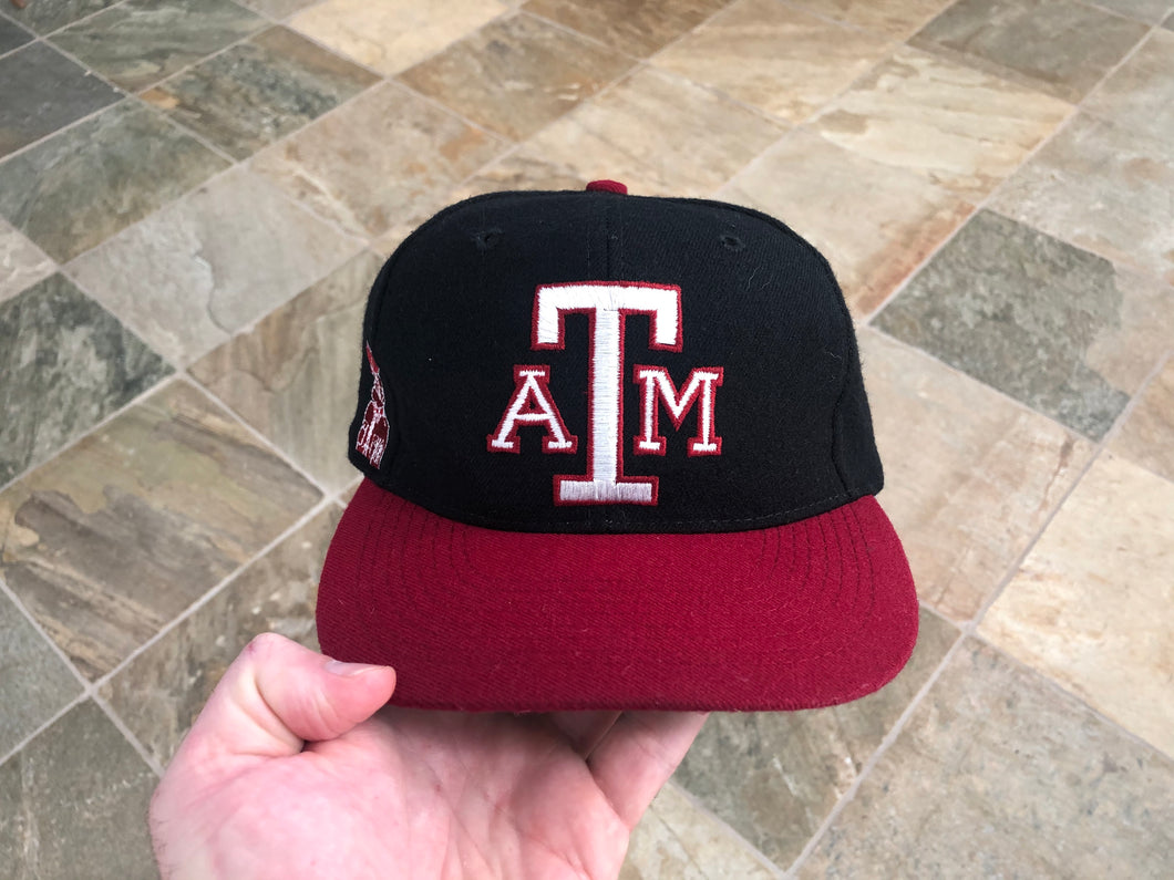 Vintage Texas A&M Aggies American Needle Blockhead Snapback College Hat