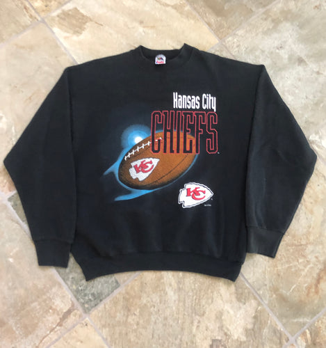 Vintage Kansas City Chiefs Football Sweatshirt, Size XL