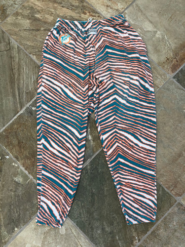 Vintage Miami Dolphins Zubaz Football Pants, Size Medium