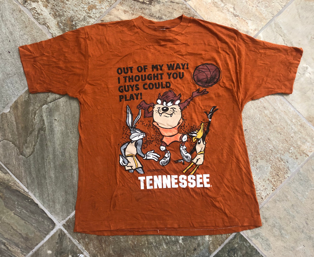 Vintage Tennessee Volunteers Looney Tunes College Basketball Tshirt, Size XL