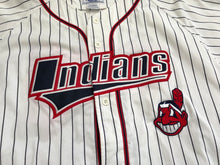 Load image into Gallery viewer, Vintage Cleveland Indians Albert Belle Starter Baseball Jersey, Size XL
