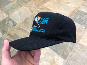 Vintage San Jose Sharks American Needle Snapback Hockey Hat