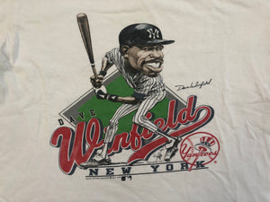 Vintage New York Yankees Dave Winfield Salem Sportswear Baseball Tshirt, Size Medium