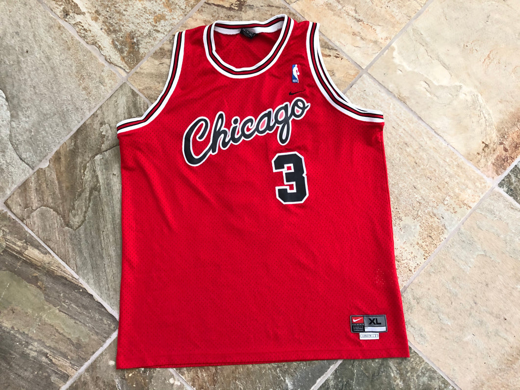 Vintage Chicago Bulls Tyson Chandler Nike SwingMan Basketball Jersey, Size XL