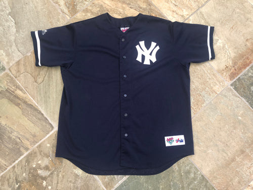Vintage New York Yankees Majestic Diamond Collection Baseball Jersey, Size XXL