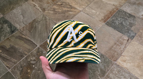 Vintage Oakland Athletics Twins Enterprises Zubaz Snapback Baseball Hat