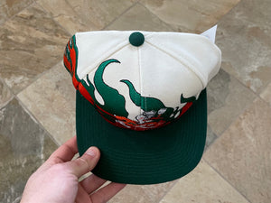 Vintage Miami Hurricanes Magic By Bee Blaze Snapback College Hat