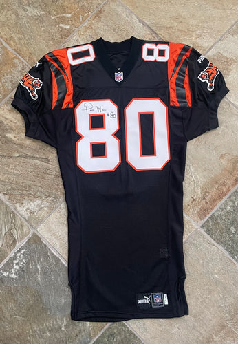 Vintage Cincinnati Bengals Peter Warrick Game Worn Puma Football Jersey