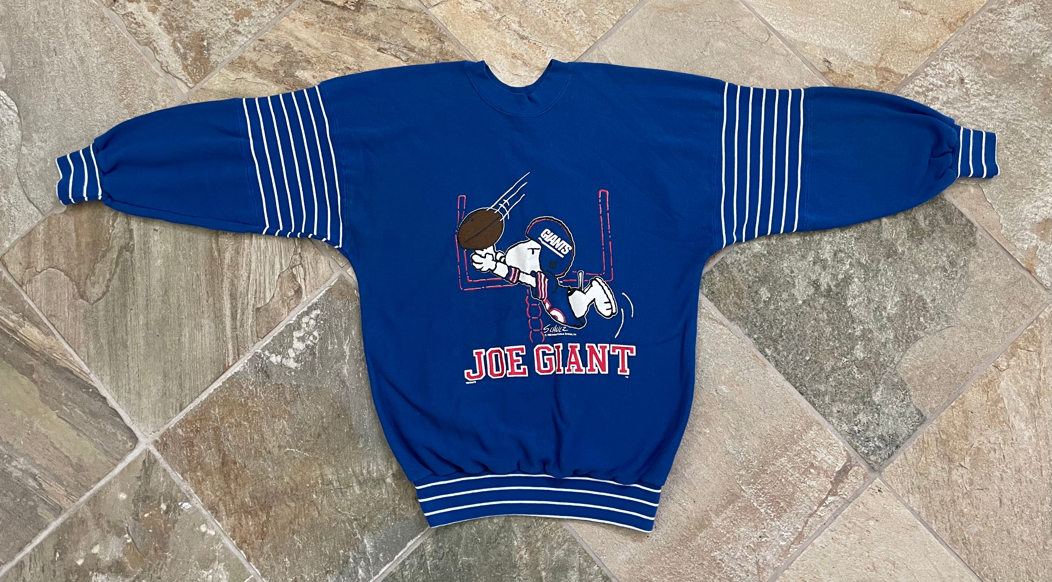 Vintage New York Giants Snoopy Joe Giant T Shirt NFL Football 