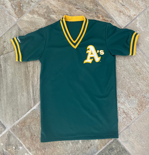 Vintage Oakland Athletics Majestic Baseball Jersey, Size Youth Medium, 8-10