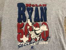 Load image into Gallery viewer, Vintage Texas Rangers Nolan Ryan 5000 Strikeouts Starter Baseball Tshirt, Size XL