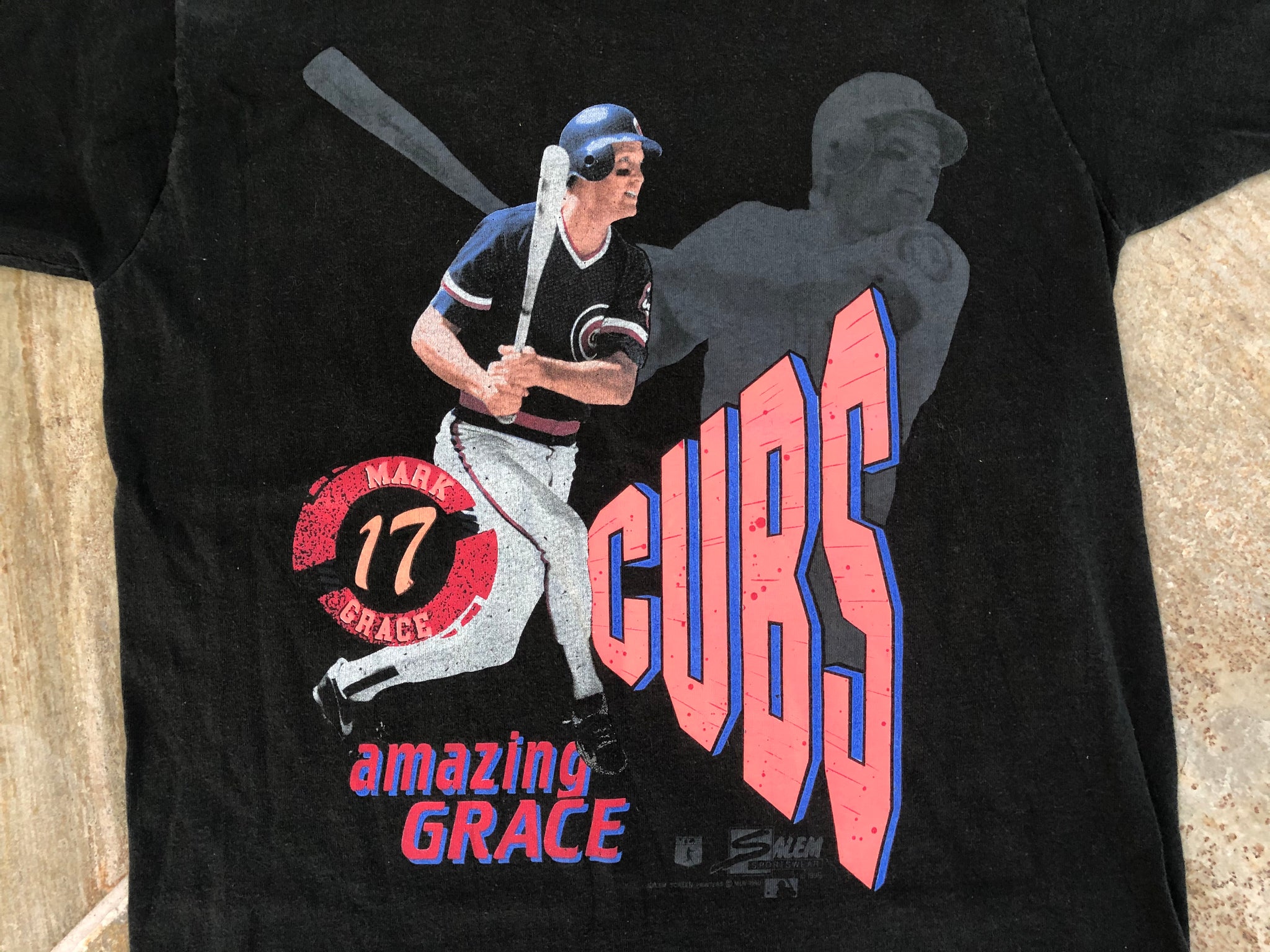 Vintage Chicago Cubs Mark Grace Salem Sportswear Baseball Tshirt, Size –  Stuck In The 90s Sports