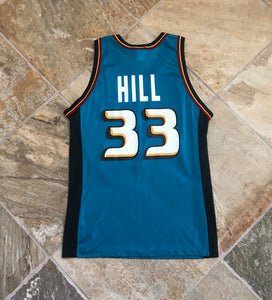 Vintage Detroit Pistons Grant Hill Champion Basketball Jersey, Size 44, Large