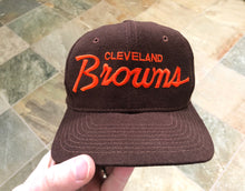 Load image into Gallery viewer, Vintage Cleveland Browns Sports Specialties Single Line Script SnapBack Football Hat