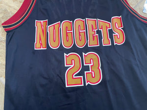 Vintage Denver Nuggets Bryant Stith Champion Basketball Jersey, Size 48, XL