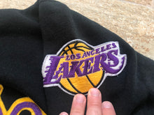 Load image into Gallery viewer, Vintage Los Angeles Lakers Starter Hooded Basketball Sweatshirt, Size Large