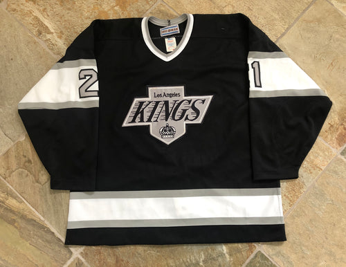 Vintage LA Kings Tony Granato Center Ice Authentic CCM Hockey Jersey, Size XL