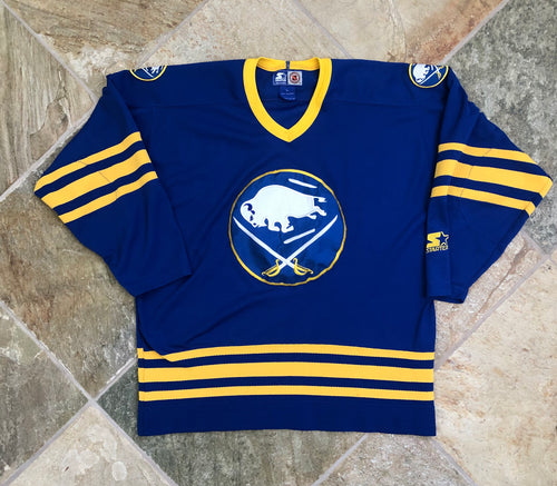 Vintage Buffalo Sabres Starter Hockey Jersey, Size Large