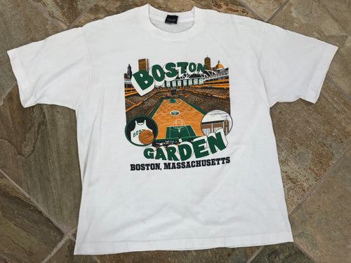 Vintage Boston Celtics Boston Garden Basketball Tshirt, Size XL