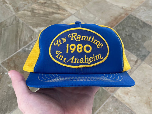 Vintage Anaheim Los Angeles Rams Snapback Football Hat