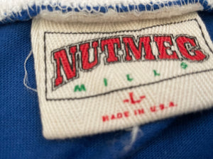 Vintage New Jersey Nets Nutmeg Basketball Tshirt, Size Large