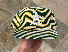 Load image into Gallery viewer, Vintage Oakland Athletics AJD Zubaz Snapback Baseball Hat