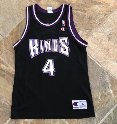 Vintage Sacramento Kings Chris Webber Champion Basketball Jersey, Size 40, Medium